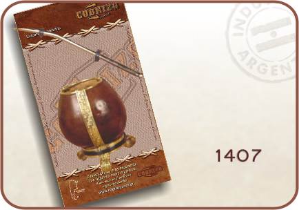 Calabaza bronce c/bombilla