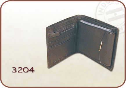 Billetera con folios y cierre