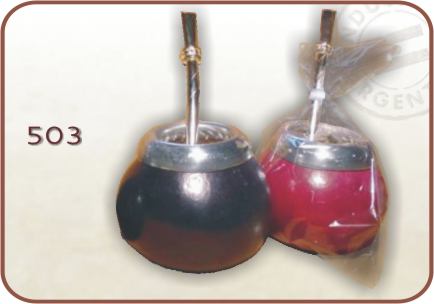Juego calabaza c/virola  y bombilla