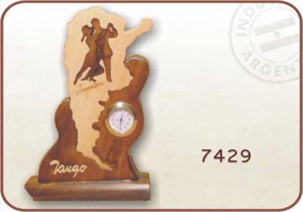 Tango mapa reloj