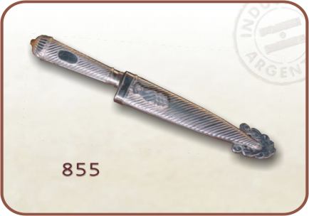 Fac�n alpaca galloneado 16 cm