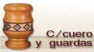 Con cuero y guardas